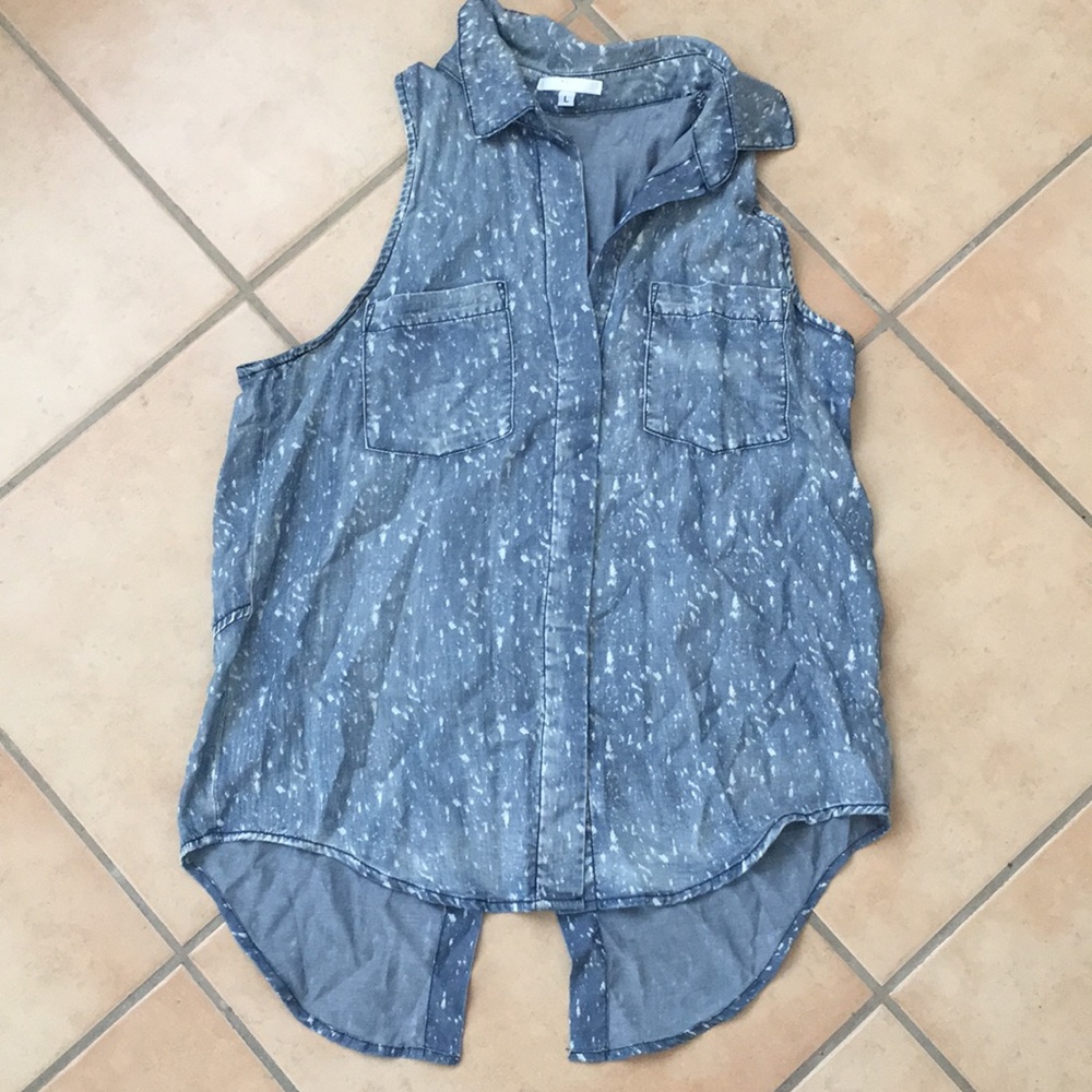 Laju boho blouse. Split back.